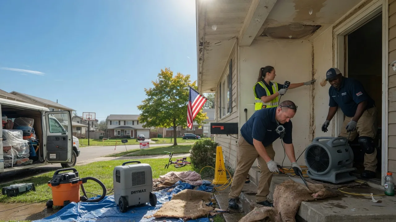 Water Damage Restoration in Universal, IN near me